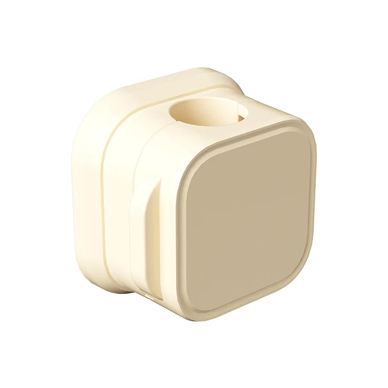Plastic Desktop Cable Organizer Wall Mounted Rectangle Single Tier