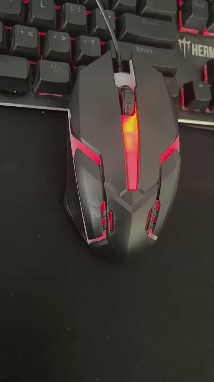 G5 Wired Gaming Mouse 6D 3600 DPI RGB Backlit Ergonomic